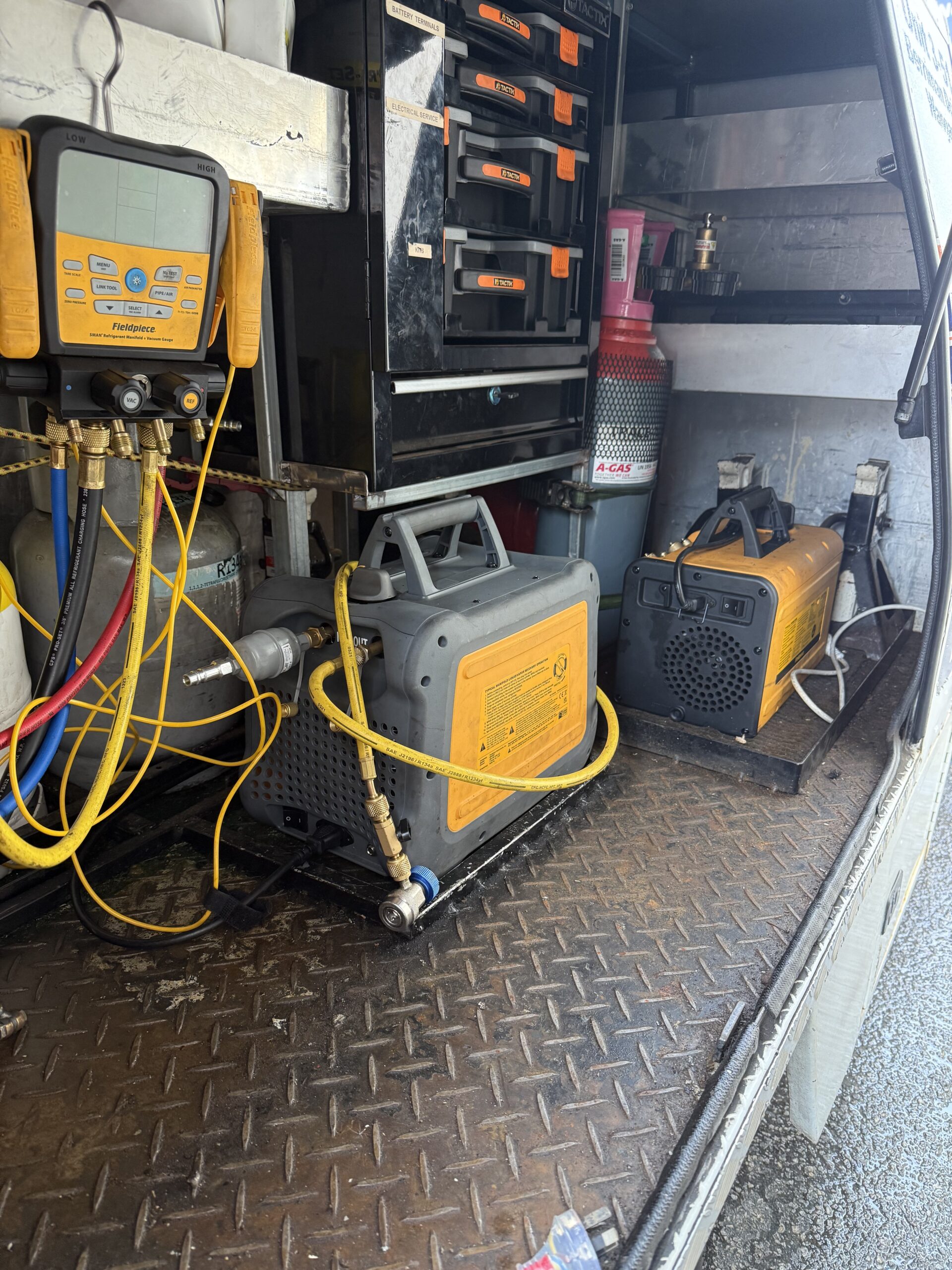 Mobile car air conditioner service today