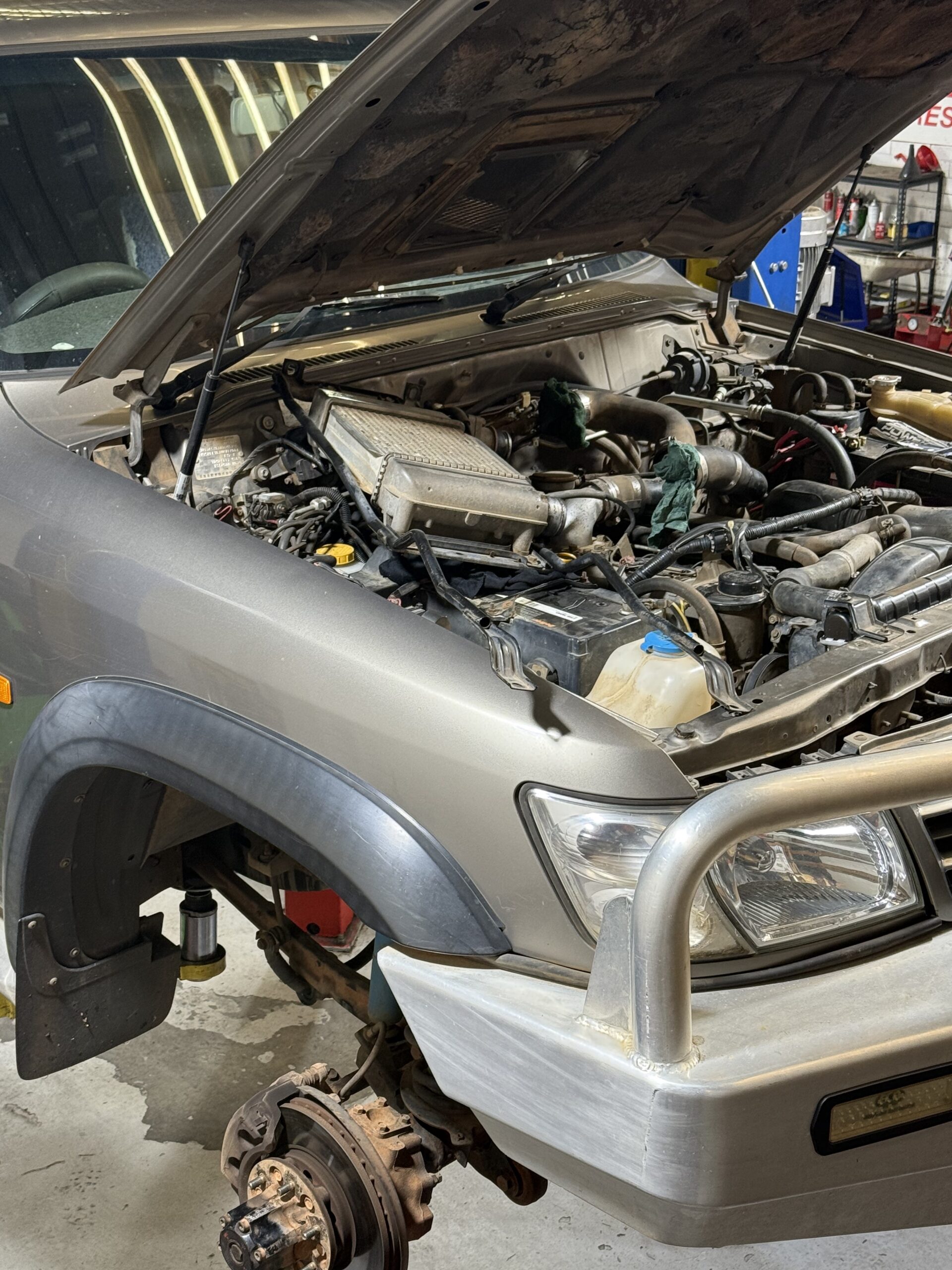 This was a vehicle that was not in very good condition and failed our vehicle inspection