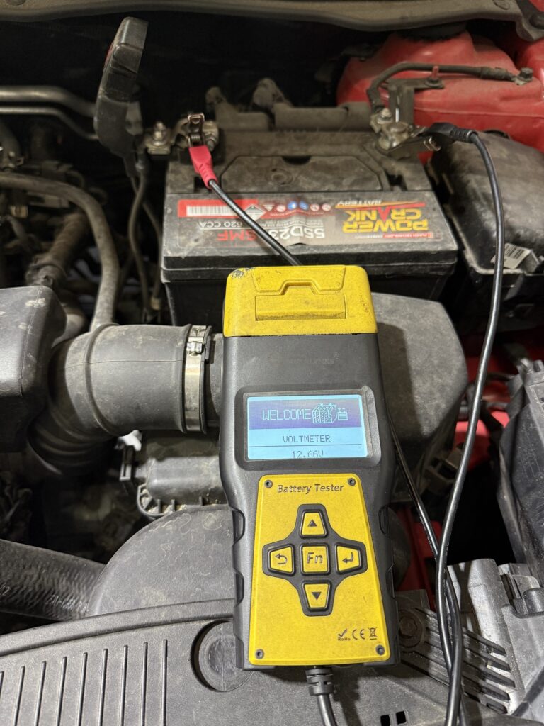 CMM Automotive mobile car jump start service assisting a customer with a flat battery in Perth